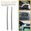 4St Dashboard Ventilatierooster Sierstrip Met Strass Versiering 1