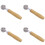 4X Resizer Cardboard Boxes Scoring Board Box Resizer Tool Thin Cardboard Scoring Tool Diy Indentation Tool 0.5mm Groov 1