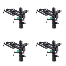 4pcs 1 Inch Female Thread Plastic 360 Long Rocker Sprinkler Garden Farm Orchards Greenhouse Irrigation Nozzles