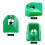 2X Record Player Needle Replacement for AT-VMN95E Stylus,Elliptical Turntable Needle for  AT-LP120X 1Pcs 2