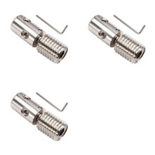 3X Adattatore Girevole A Sgancio Rapido con Vite Rotante M16 per Bambola TPE, Interfaccia Universale Girevole Multi-Angolo