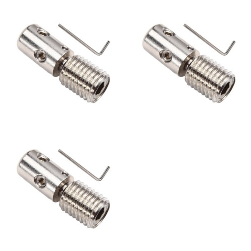 3X M16 Rotary Screw Quick-Release Swivel Adapter for TPE Doll Multi-Angle Swing Universal Interface Rotatable