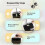 Plastic Container with Lock and Sign Holder Suggestion Box Acrylic Solid Donation Box Durable Ballot Box Voting 3