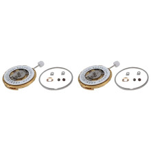 2X 4 Handen Uurwerk 25 Juwelen 2836 Automatisch Mechanisch Uurwerk Datum Om 3 Uur voor ETA 2836-2 GMT Goud