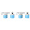 4pcs Automatic Float Valve Water Level Control  Horizontal Inflow Installed Inside Tower Tank Side Water Inlet 1