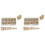 840Pcs M3/M4/M5 Threaded Inserts Assortment Kit for Components,Brass Knurled Nuts,Insert By Heat Into Plastic Parts 1