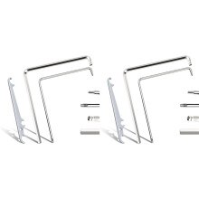Juego de 6 Herramientas de Ajuste de Ventanas de Acero para Puertas y Ventanas, Herrajes para Ventanas, Piezas de Repuesto.