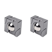 2X Brain Teaser Puzzle 3D Unlock Decompression Toys for Adults Kids IQ Challenge Games Metal Puzzles Educational Toy