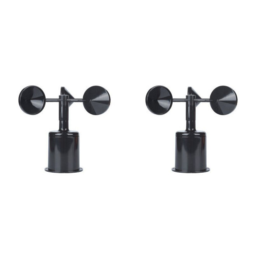2X Windanemometer Shell Wind Winddeel Richting Indicator Shell Windsensor Vervangbare Shell Gebruik voor Windsensor