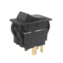 3X HY60E 4-Pins 20A 125V/250V 2HP Industriële aan-Uit-Tuimelschakelaars met Drukknop