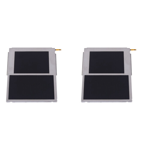 2X New LCD Display Screen for  2DS Top + Bottom Screen Replacement Part for 2DS Accessory