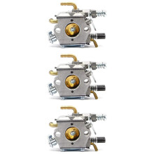 3X Vergaser Passend für MP16 MP16-7 52Cc Kettensäge Vergaser 2 Takt Motor 4500 5200 5800 Kettensägen Rasen Mäher Garten Werkzeug Rohr