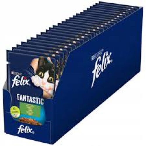 FELIX VÅDFODER TIL KATTE KANIN I GELÉEMBALLAGE 26*85G