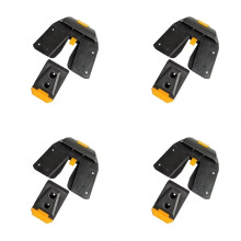 4X ABS Waist Buckle Quick Attach Compatible Waist-Bag Clip Replacement Tool Belt Professional Use