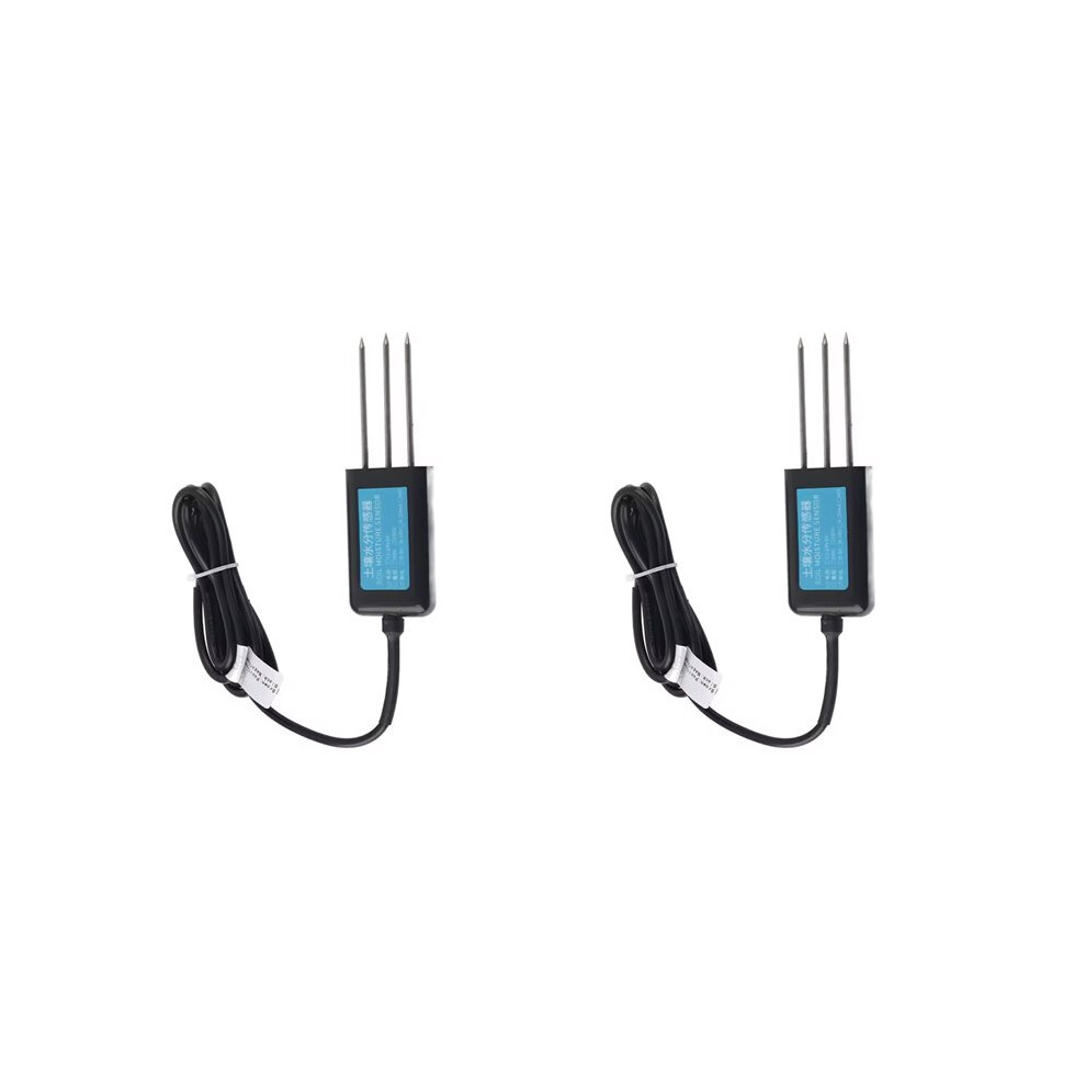 2X Single Soil Humidity Sensor Soil Moisture Transmitter Rs485 Output Soil Tester 12-24V Measurement Range 0- 6031006925503