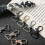 (Silver) 35pieces/pack Keychain For Diy Craft Hardware Jewelry Making Button Snap 2