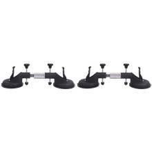 2X Adjustable Vacuum Sucker Glass Sucker Tensioner Seam Fixer Building Tool Aluminum