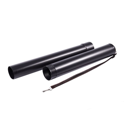 3X Black Plastic Drawing Picture Storage Tube Poster Scroll Holder 1