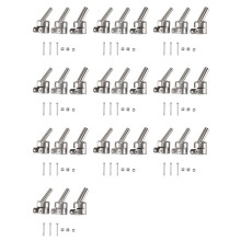 30 Sztuk Dysze na Gorące Powietrze 45 Stopni 7/8 / 10Mm Zakrzywione Dysze Wymienne do Stacji Lutowniczej na Gorące Powietrze 850