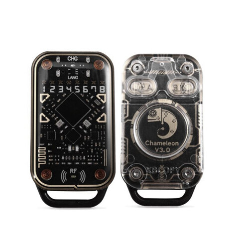 2X Chameleon Ultra V3.0 RFID  Chip Reader NFC Duplicator with 4 UID Card 125Khz 13.56Mhz Card Reader 2