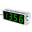2X Digital Clock Kit Light Control 1 Inch LED Digital Tube 51 Microcontroller Electronic Clock DIY Parts with Shell 2