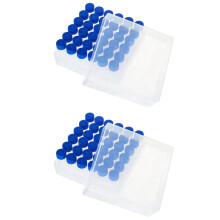 72 St 5 Ml KryoröR Plastflaskor med Skruvlock Små ProvröR ProvröR med FöRvaringslåDa för LaboratorietillbehöR