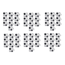 60 Set Carburetor Repair Kit Trimmer Parts RB-100 Gasket Diaphragm for HS45 FS55 FS38 BG45 MM55 4137 Zama C1Q