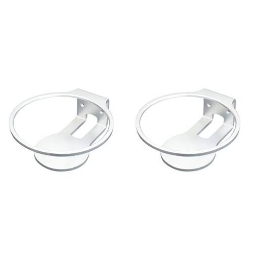 2X Wall Mount Bracket for    for Home & Office Use Secure & Space-Saving Design,Stainless Steel