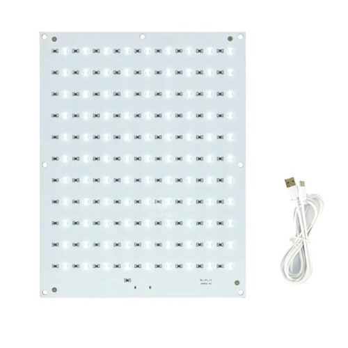 5X for Bambu 3D Printer CMYK Lithophane LED Backlight Board Kit USB C DIY Lithophane Photo Model 1