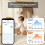 2X Tuya Temperature and Humidity Sensor Wireless Tuya Zigbee Temperature and Humidity Meter  Detector 3