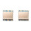 2X LORA1280-TCXO 2.4GHz Range Measurement LoRa Module 1