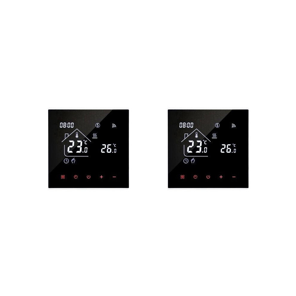 2X Tuya Warm Floor Thermostat 16A Wifi Temperature Controller Water Heating Thermostat Of Remote Control A 6031409483556