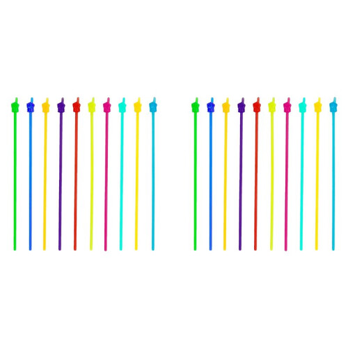 20 PCS  Hand Pointers Teachers Pointer Classroom and Presentation Finger Pointer Resin Finger Pointers Stick