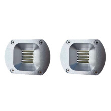 2pcs 74mm -Cut Alloy Heil Tweeter Speaker: HiFi Audiophile Air Motion Ribbon Tweeter, High-End Audio Loudspeaker