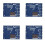 4X RX5808 5.8G VRX Wireless Audio Video Receiver Module for FPV Systems RC DIY Drone Electronic Kit 1