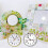 4Pcs Clock Parts for Clock Resin Mold,Clock Pieces for Clock Epoxy Casting Resin Mold 5