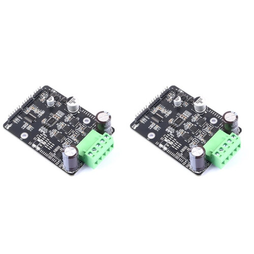 2X  6-80V BLDC Three Phase Brushless Motor Controller 1600W Motor Control Driver Board Motor Regulator No Hall
