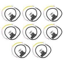 8X W11307244 W10682535 Wasmachine Deksel Vergrendelingsschakelaar Vervanging (3 Draden) Geschikt voor , Wasmachine Deksel Deurvergrendeling