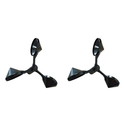 2X Anemometer Housing Wind Part Direction Indicator Shell 3-Cup Shell for Anemometer