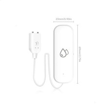 3X Tuya WIFI Sensor de Agua Alarma Detector de Fugas de Agua Alerta de Inundación Desbordamiento Sistema de Alarma de Seguridad Funciona
