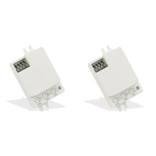 2X 5.8GHz Microwave Motion Sensor AC85-265V Intelligent Human Body Sensor Motion Light