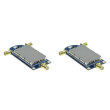 2X LZ1AQ Kortvågsloopantenn 50k-500mhz Fullband Aktiv Antenn AM FM VHF UHF SDR Mottagare Radio