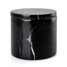 Q-BATH PREMIUM DECOR 1542 kosmetikbeholder sort marmor