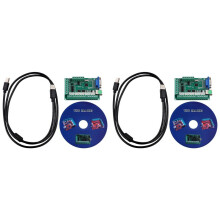 2X Mach3 V3.25 USB Driver Motion Controller 5 Axis CNC Board Z Tool Setter voor CNC Router Snijden Graveren Freesmachine
