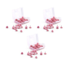 Heart Shape 150Pcs Plastic Quality Cork Board Safety Colored Push Pins Thumbtack Office School Accessories Supplies