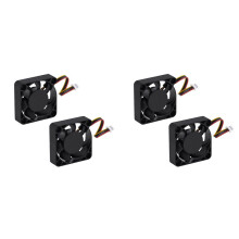 4X for Raspberry Pi 5 Adjustable Speed Cooling Fan 4010 High Performance Quiet PWM Fan Kit for RPI 5 Heatsink Case