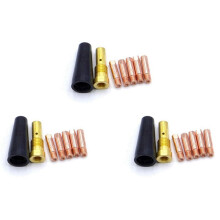 21Pcs/Set Gasless Nozzle Tips for FC90 Flux-Cored Wire Feed 0.8mm FC90 MIG Welding Tools
