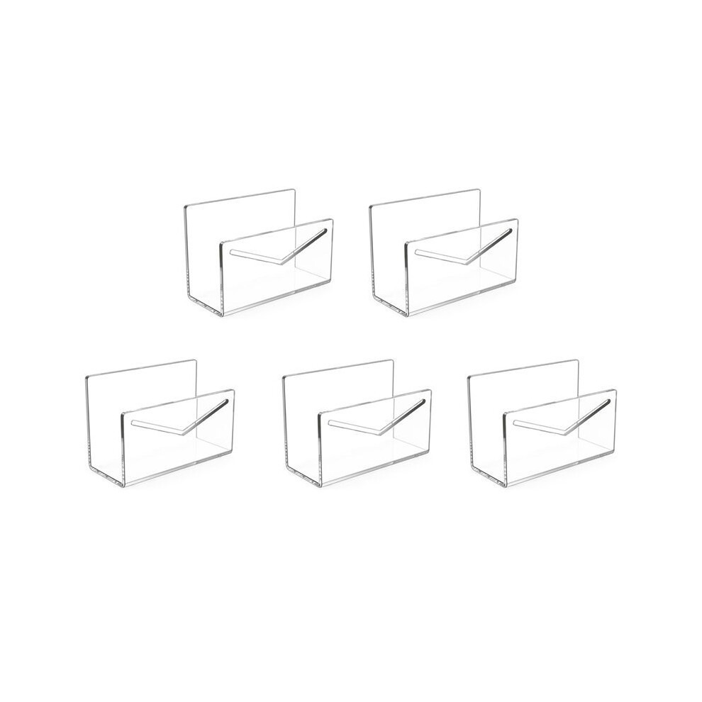 5X Mail Holder Mail Organizer Countertop Acrylic Mail Sorter For Desk Envelope Holder Letter Organizer For Office School 6033507419444