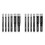 12 Pcs Diamond Drill Bit Porcelain Tile Drill Bit 6mm 8mm 10mm 12mm Tile Drill Bits Sets Round Shank Dry Drill Bits 1