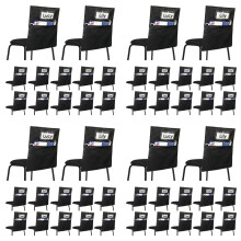 48 Pack Chair Pockets for Classrooms - Sacks Organizer for K-2 Students, Fabric Storage Pockets for School Supplies